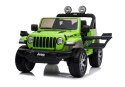 Auto na Akumulator Jeep Rubicon 4x4 Zielony LEAN CARS