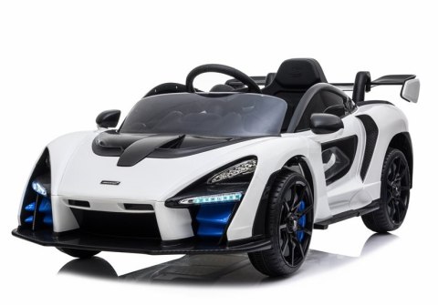 Auto na Akumulator McLaren Senna Biały LEAN CARS Auto na Akumulator McLaren Senna Biały LEAN CARS