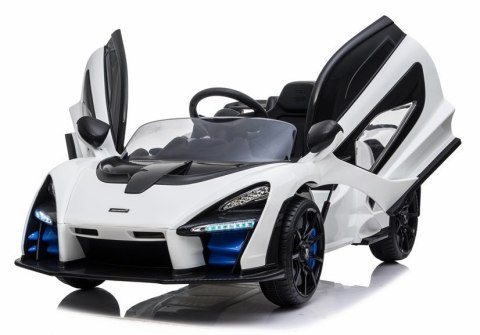 Auto na Akumulator McLaren Senna Biały LEAN CARS Auto na Akumulator McLaren Senna Biały LEAN CARS