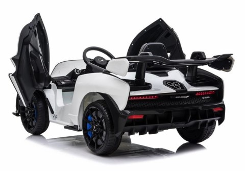 Auto na Akumulator McLaren Senna Biały LEAN CARS Auto na Akumulator McLaren Senna Biały LEAN CARS