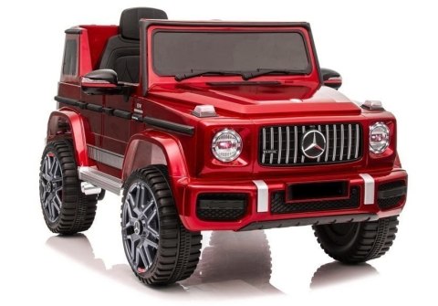 Auto na akumulator Mercedes G63 Czerwony Lakier BBH-002 LEAN CARS Auto na akumulator Mercedes G63 Czerwony Lakier BBH-002 LEAN CARS