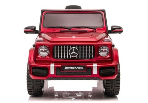 Auto na akumulator Mercedes G63 Czerwony Lakier BBH-002 LEAN CARS Auto na akumulator Mercedes G63 Czerwony Lakier BBH-002 LEAN CARS