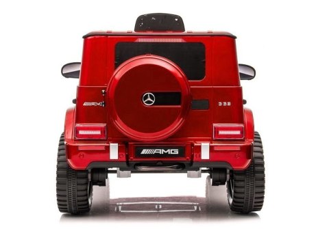 Auto na akumulator Mercedes G63 Czerwony Lakier BBH-002 LEAN CARS Auto na akumulator Mercedes G63 Czerwony Lakier BBH-002 LEAN CARS