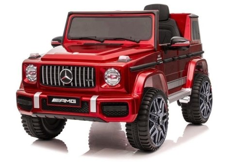 Auto na akumulator Mercedes G63 Czerwony Lakier BBH-002 LEAN CARS Auto na akumulator Mercedes G63 Czerwony Lakier BBH-002 LEAN CARS