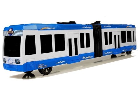 Autobus Przegubowy z Napędem Frykcyjnym Niebieski LEAN Toys Autobus Przegubowy z Napędem Frykcyjnym Niebieski LEAN Toys