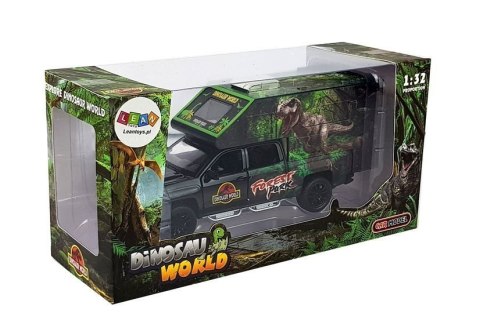 Camper z Dinozaurami 1:32 Czarny LEAN Toys Camper z Dinozaurami 1:32 Czarny LEAN Toys
