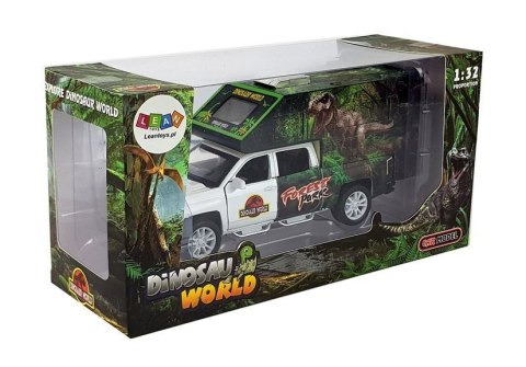 Camper z Dinozaurami Biały LEAN Toys Camper z Dinozaurami Biały LEAN Toys