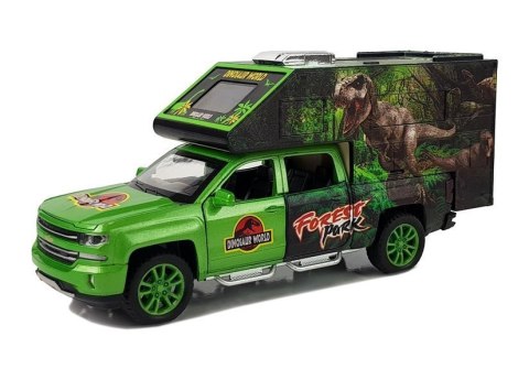 Camper z Dinozaurami Zielony LEAN Toys Camper z Dinozaurami Zielony LEAN Toys