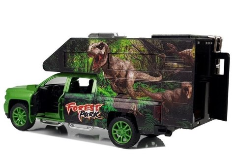 Camper z Dinozaurami Zielony LEAN Toys Camper z Dinozaurami Zielony LEAN Toys
