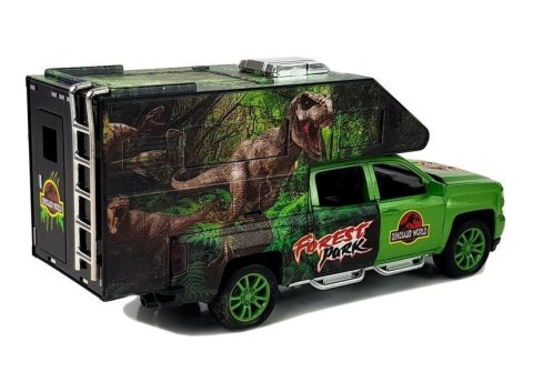 Camper z Dinozaurami Zielony LEAN Toys Camper z Dinozaurami Zielony LEAN Toys