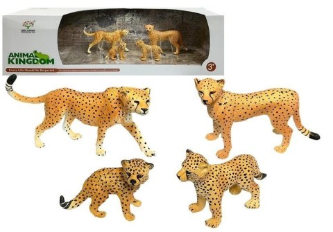 Gepard Figurki Edukacyjne Dzikie Zwierzęta 4 Sztuki Sawanna LEAN Toys Gepard Figurki Edukacyjne Dzikie Zwierzęta 4 Sztuki Sawanna LEAN Toys