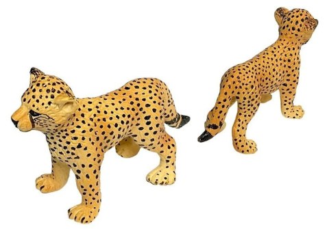 Gepard Figurki Edukacyjne Dzikie Zwierzęta 4 Sztuki Sawanna LEAN Toys Gepard Figurki Edukacyjne Dzikie Zwierzęta 4 Sztuki Sawanna LEAN Toys