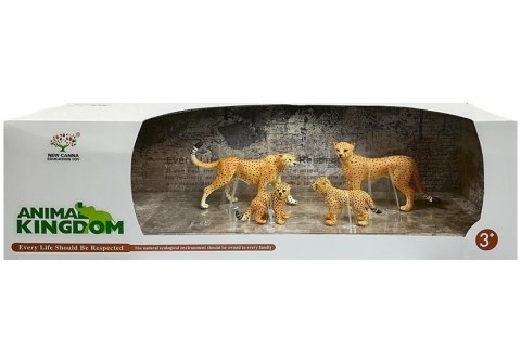Gepard Figurki Edukacyjne Dzikie Zwierzęta 4 Sztuki Sawanna LEAN Toys Gepard Figurki Edukacyjne Dzikie Zwierzęta 4 Sztuki Sawanna LEAN Toys