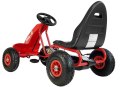 Gokart na Pedały A-18 Czerwony LEAN CARS