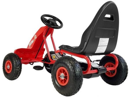 Gokart na Pedały A-18 Czerwony LEAN CARS Gokart na Pedały A-18 Czerwony LEAN CARS