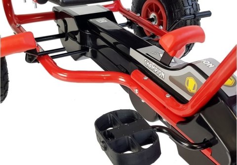 Gokart na Pedały A-18 Czerwony LEAN CARS Gokart na Pedały A-18 Czerwony LEAN CARS