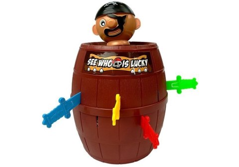 Gra Ukłuj Pirata Wyskakujący Pirat LEAN Toys Gra Ukłuj Pirata Wyskakujący Pirat LEAN Toys