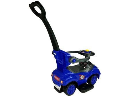 Jeździk z Pchaczem Mega Car 3w1 Niebieski LEAN CARS Jeździk z Pchaczem Mega Car 3w1 Niebieski LEAN CARS