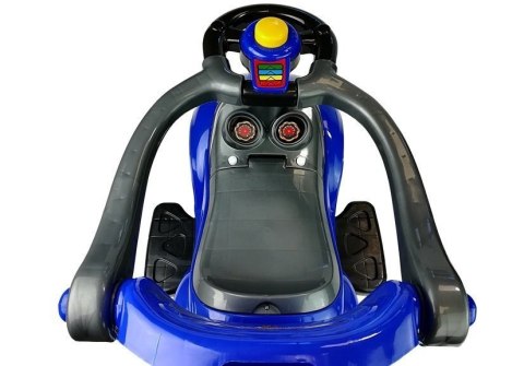 Jeździk z Pchaczem Mega Car 3w1 Niebieski LEAN CARS Jeździk z Pchaczem Mega Car 3w1 Niebieski LEAN CARS