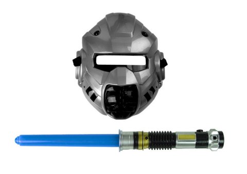 Miecz Świetlny Pistolet Maska kosmiczny Wojownik LEAN Toys Miecz Świetlny Pistolet Maska kosmiczny Wojownik LEAN Toys