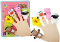 Nakładki na palce Zwierzątka Pacynki 5 elementów LEAN Toys