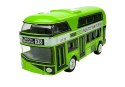 Piętrowy Autobus Napęd Naciągowy 4 Kolorów LEAN Toys