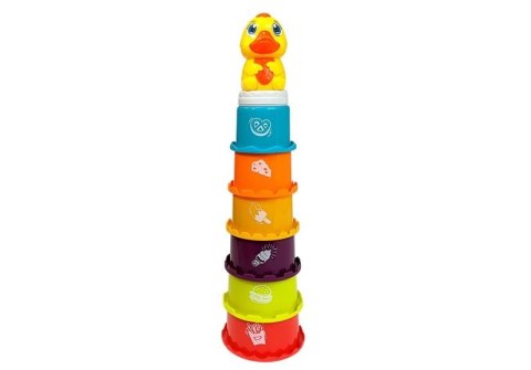 Piramidka Edukacyjna Dla Dziecka Zbuduj Wieżę, Sorter, Zabawa w wodzie LEAN Toys Piramidka Edukacyjna Dla Dziecka Zbuduj Wieżę, Sorter, Zabawa w wodzie LEAN Toys