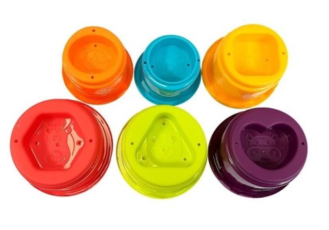 Piramidka Edukacyjna Dla Dziecka Zbuduj Wieżę, Sorter, Zabawa w wodzie LEAN Toys Piramidka Edukacyjna Dla Dziecka Zbuduj Wieżę, Sorter, Zabawa w wodzie LEAN Toys