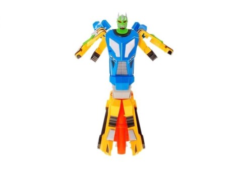 Pistolet na Strzałki Piankowe Robot 2w1 Maska LEAN Toys Pistolet na Strzałki Piankowe Robot 2w1 Maska LEAN Toys