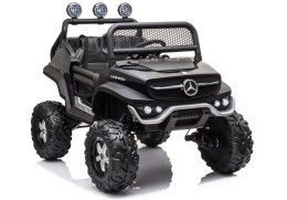Pojazd na Akumulator Mercedes Unimog S Czarny Lakier LEAN CARS