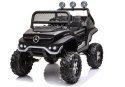 Pojazd na Akumulator Mercedes Unimog S Czarny Lakier LEAN CARS