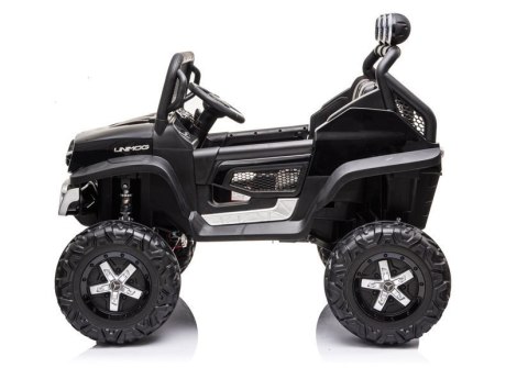 Pojazd na Akumulator Mercedes Unimog S Czarny Lakier LEAN CARS Pojazd na Akumulator Mercedes Unimog S Czarny Lakier LEAN CARS