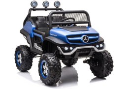 Pojazd na Akumulator Mercedes Unimog S Niebieski Lakier LEAN CARS