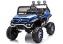 Pojazd na Akumulator Mercedes Unimog S Niebieski Lakier LEAN CARS