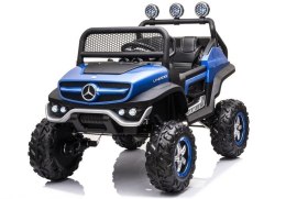 Pojazd na Akumulator Mercedes Unimog S Niebieski Lakier LEAN CARS