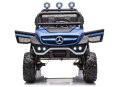 Pojazd na Akumulator Mercedes Unimog S Niebieski Lakier LEAN CARS