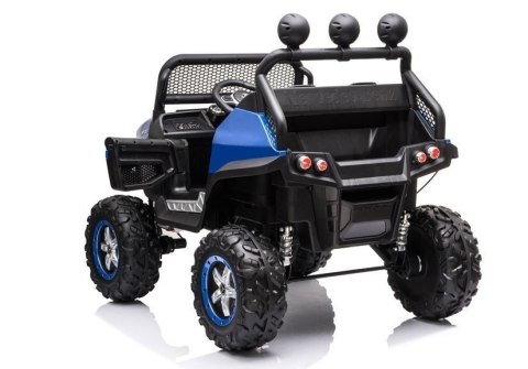 Pojazd na Akumulator Mercedes Unimog S Niebieski Lakier LEAN CARS Pojazd na Akumulator Mercedes Unimog S Niebieski Lakier LEAN CARS