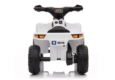 Quad na akumulator XH116 Biały LEAN CARS Quad na akumulator XH116 Biały LEAN CARS