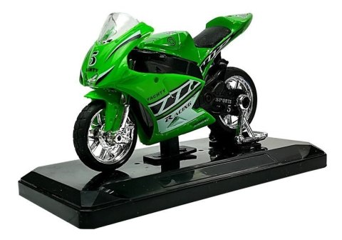 Sportowy Motocykl z Dźwiękami 1:18 4 Kolory LEAN Toys Sportowy Motocykl z Dźwiękami 1:18 4 Kolory LEAN Toys