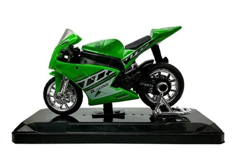 Sportowy Motocykl z Dźwiękami 1:18 4 Kolory LEAN Toys Sportowy Motocykl z Dźwiękami 1:18 4 Kolory LEAN Toys