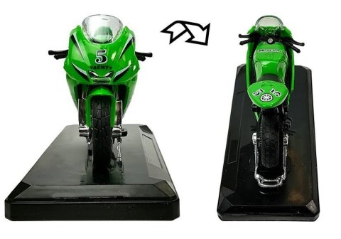 Sportowy Motocykl z Dźwiękami 1:18 4 Kolory LEAN Toys Sportowy Motocykl z Dźwiękami 1:18 4 Kolory LEAN Toys