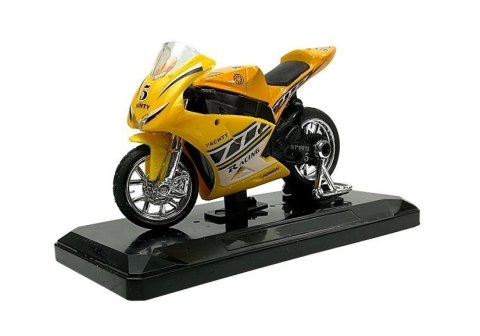 Sportowy Motocykl z Dźwiękami 1:18 4 Kolory LEAN Toys Sportowy Motocykl z Dźwiękami 1:18 4 Kolory LEAN Toys