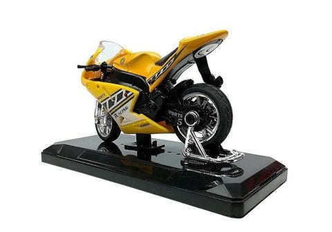 Sportowy Motocykl z Dźwiękami 1:18 4 Kolory LEAN Toys Sportowy Motocykl z Dźwiękami 1:18 4 Kolory LEAN Toys