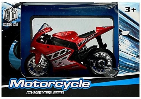 Sportowy Motocykl z Dźwiękami 1:18 4 Kolory LEAN Toys Sportowy Motocykl z Dźwiękami 1:18 4 Kolory LEAN Toys