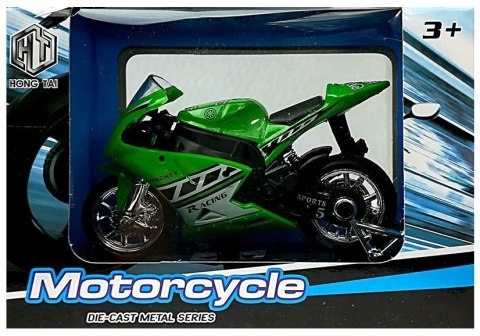 Sportowy Motocykl z Dźwiękami 1:18 4 Kolory LEAN Toys Sportowy Motocykl z Dźwiękami 1:18 4 Kolory LEAN Toys