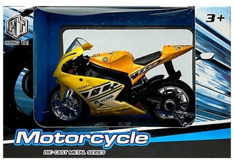 Sportowy Motocykl z Dźwiękami 1:18 4 Kolory LEAN Toys Sportowy Motocykl z Dźwiękami 1:18 4 Kolory LEAN Toys