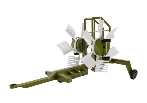 Traktor z Przyczepką, Zgrabiarką i Cysterną Czerwony LEAN Toys Traktor z Przyczepką, Zgrabiarką i Cysterną Czerwony LEAN Toys