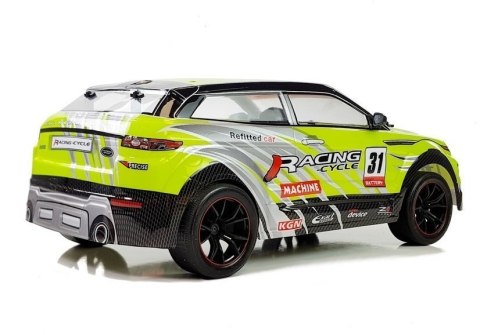 Zdalnie sterowane Autko Rajdowe 1:10 Zielone R/C LEAN Toys Zdalnie sterowane Autko Rajdowe 1:10 Zielone R/C LEAN Toys