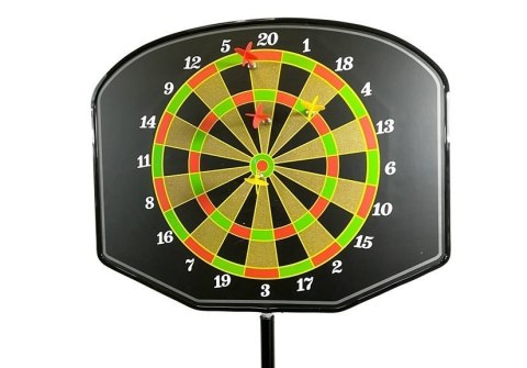 Zestaw Gier Sportowych 3w1 Koszykówka Rzutki Boks LEAN Toys Zestaw Gier Sportowych 3w1 Koszykówka Rzutki Boks LEAN Toys