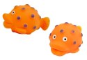 Zestaw Gumowych Rybek do Kąpieli Strzelają Wodą LEAN Toys